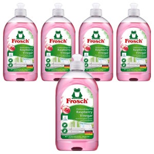 프로쉬 독일 주방세제 라즈베리 500ml 5개입 설거지 부엌 키친 퐁퐁  식물성 성분 라즈베리식초 저자극 세척력