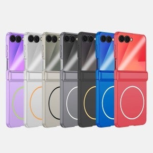 갤럭시 Z플립 케이스 힌지보호 씬매트 믹스원 강화유리 풀커버 2배자력 맥세이프