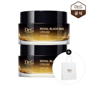닥터지 [닥터지]로얄 블랙 스네일 크림 50ml 1+1 (증)닥터지 쇼핑백(소)
