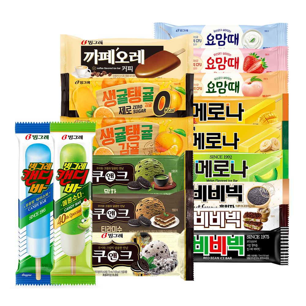 빙그레 바 20+20 골라담기 (15,900원) (무료)