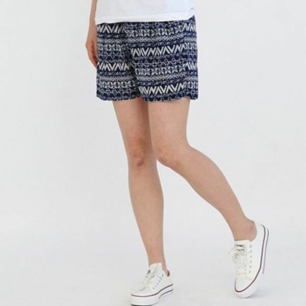 여자 여름 필수 홈웨어 여행 아이스 쿨 반바지 헤이즐