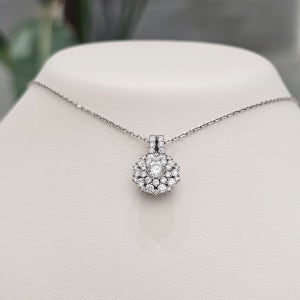 [골든듀]알리움3C  3부118K 다이아몬드  목걸이(펜던트-체인제외)(211800177)