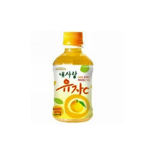 내사랑 유자 280ml 24개 BOX <b>웅진식품</b>  없음