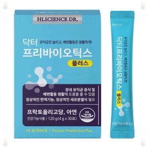 <b>에이치엘사이언스</b> <b>에이치엘사이언스</b> 닥터프리바이오틱스 플러스 유산균 30p 120g 1박스