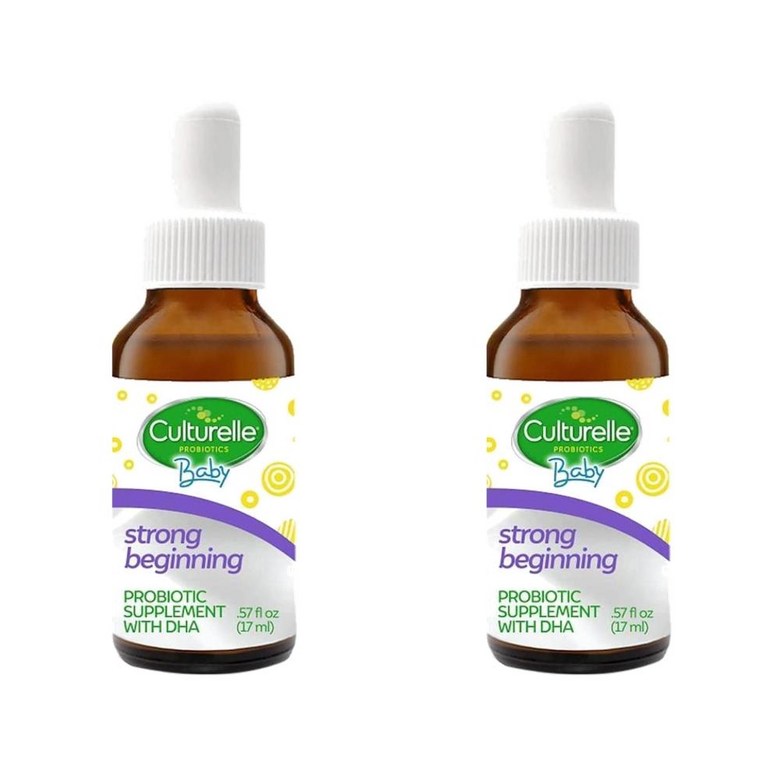 컬처렐 <b>베이비 스트롱 비기닝</b> 프로바이오틱+DHA 드롭스 17ml  2개