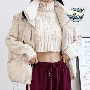 편안한 여성 패딩 조끼 가을 겨울 아우터 모자없는패딩조끼 여자패딩조끼 넥패딩조끼