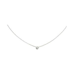 까르띠에 다무르 네클리스 스몰 화이트 골드 다이아몬드 410793 W 139771848