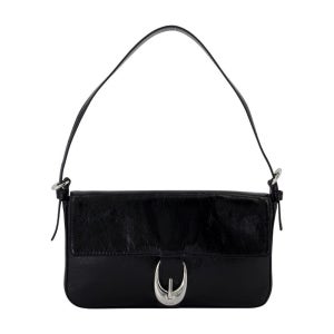스타우드 숄더 가방 가죽 블랙 Harlow Shoulder Bag Leather Black H24F6012CL BLK