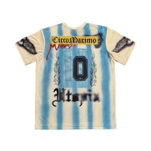 트래비스스캇 아르헨티나 사커 저지 화이트 라이트 블루 Argentina Soccer Jersey White Light Blue 트래비스 스캇