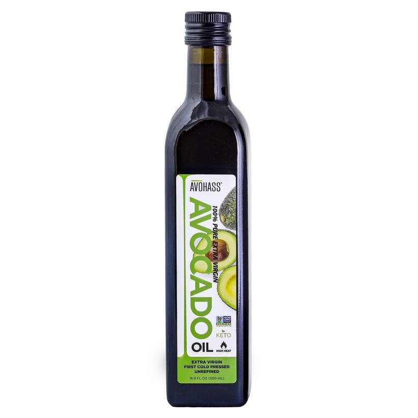 Avohass <b>아보</b>하스 뉴질랜드 엑스트라 버진 <b>아보</b>카도 오일 500ml 병  1개