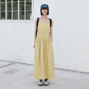 [모노크롬] enya flower one-piece (yellow)