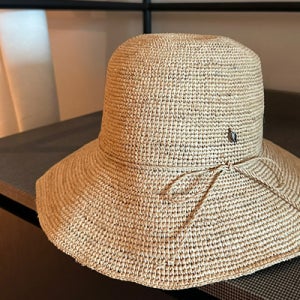 카민 raffia hat