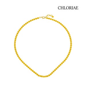 클로리에 24K 볼 목걸이 4mm
