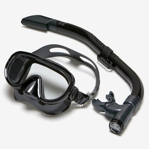 투사 리프투어러 뉴 스노클링 세트 그레이블랙 [RC-1117Q (GMBK)]
