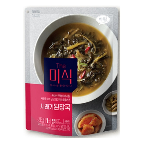 The미식 시래기된장국 제품 이미지