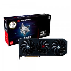 PowerColor 라데온 RX 9070 XT Hellhound D6 16GB 대원씨티에스