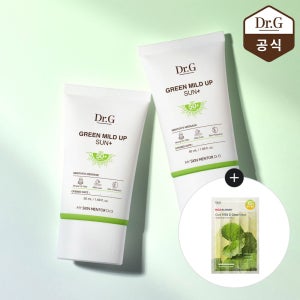 닥터지 [닥터지]그린 마일드 업 선 플러스 50ml 1+1 (증)레드블레미쉬 쿨 비타C 흔적마스크