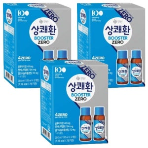 (1+1) 상쾌환 부스터 ZERO 숙취해소음료, 100ml, 6개 2Set