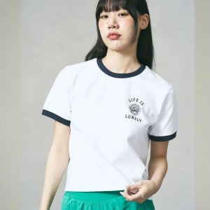 [유니브워크] [남여공용] 론리 링거티 반팔티 티셔츠_화이트_T_L_25_007