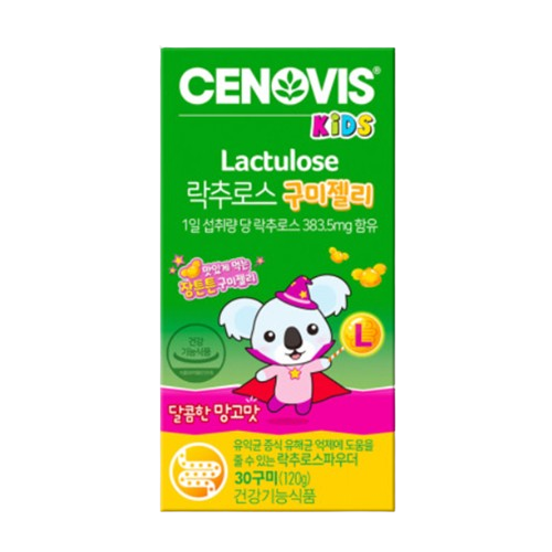 세노비스 유아용 <b>락추로스</b> 구미젤리 망고맛 120g