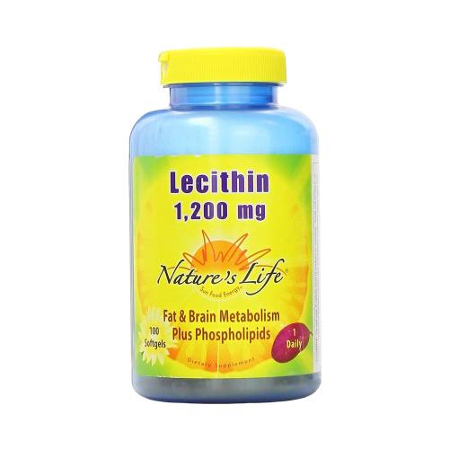 네이처스라이프 <b>레시틴</b> 1200mg 100정 (포스파티딜콜린)  1개