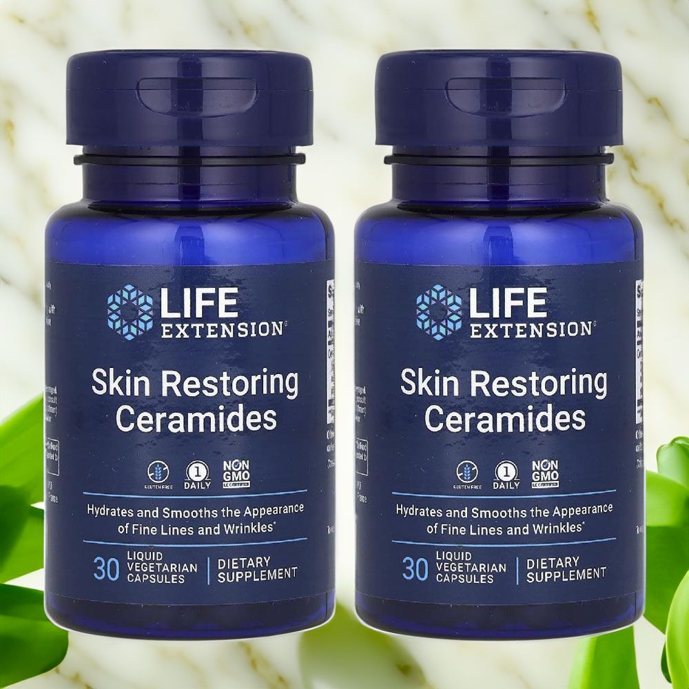 먹는 세라마이드 라이프익스텐션 Life Extension 30캡슐 2병  2개
