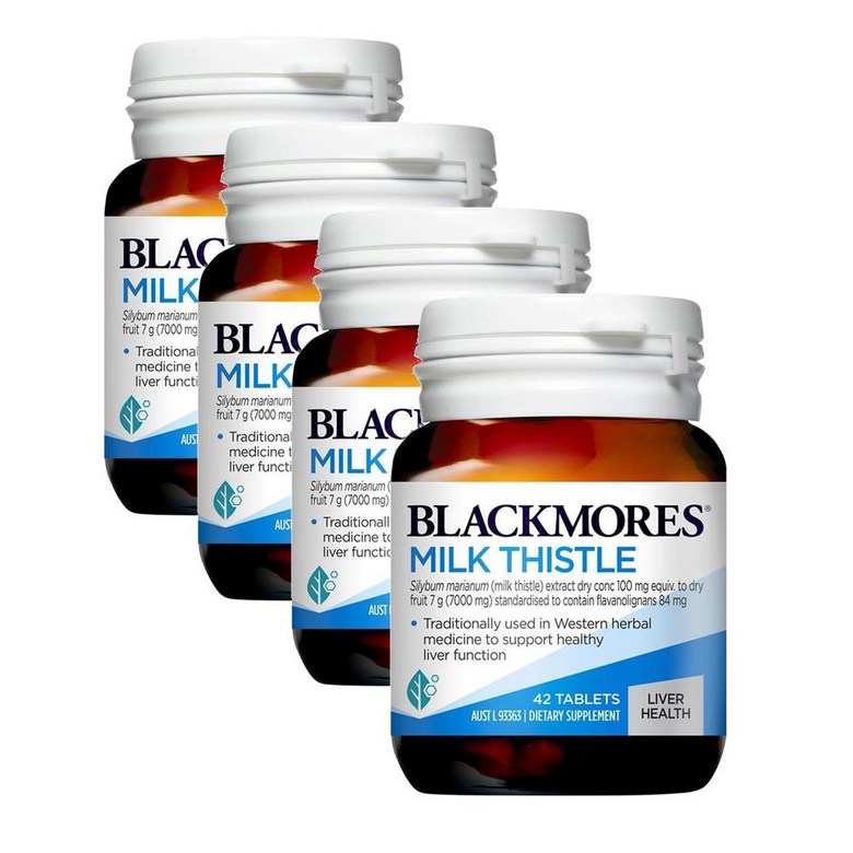 <b>블랙모어스</b> 밀크씨슬 <b>실리마린</b> <b>BLACKMORES</b> MILK THISTLE  4개  42정