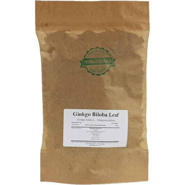 허바 <b>오가니카</b> 징코나무 잎 L 징코 100g  100g (1팩)  1개