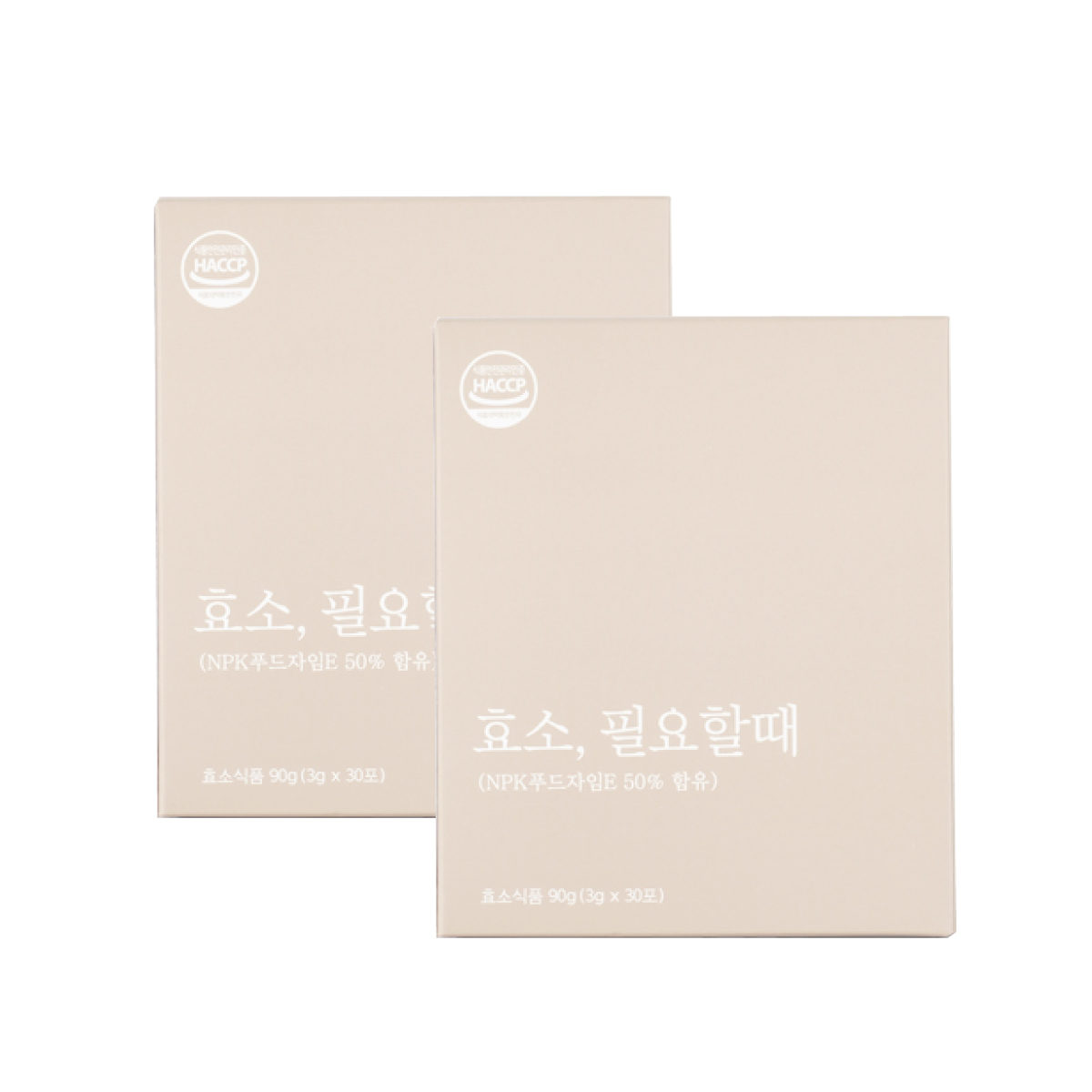효소 필요할때 2box(3g x 60포)  90g  2개