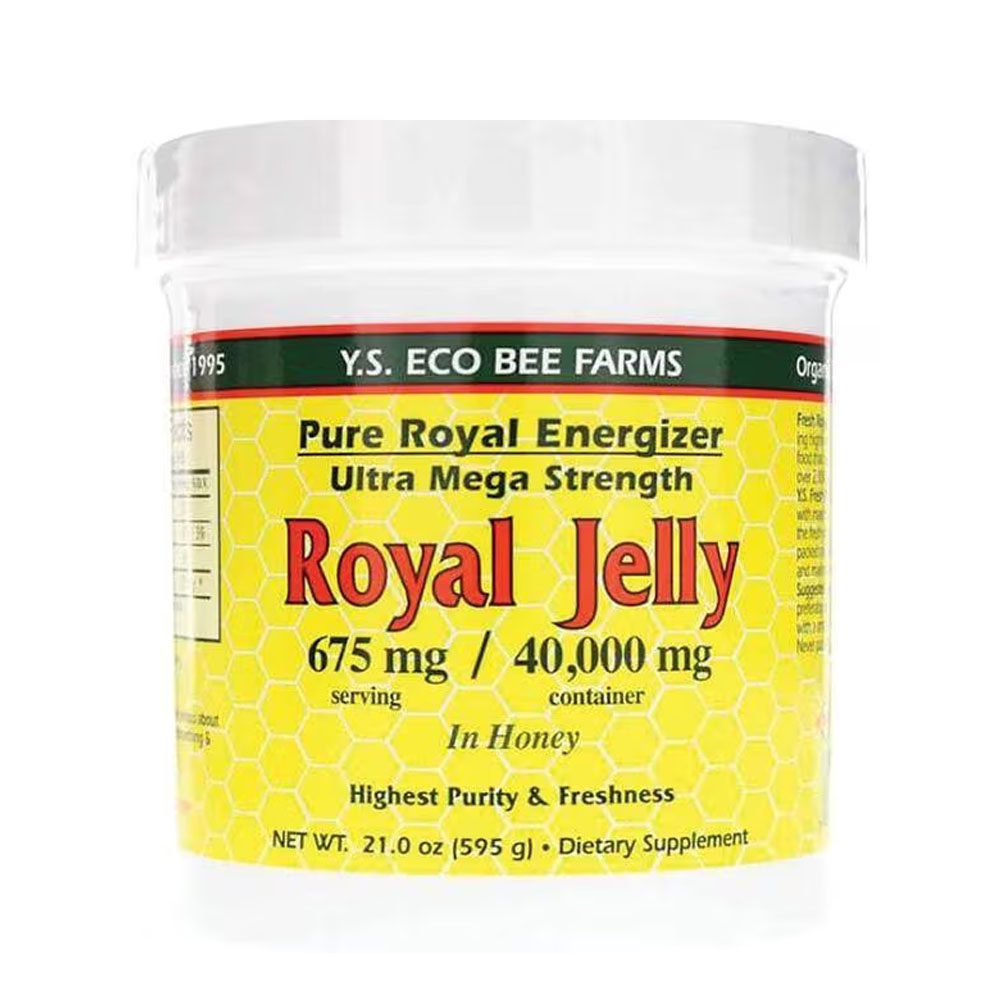 <b>Y.S 에코비팜</b> 퓨어 로얄 에너자이저 로얄 젤리 인 허니 675mg 595 g  595g  1개