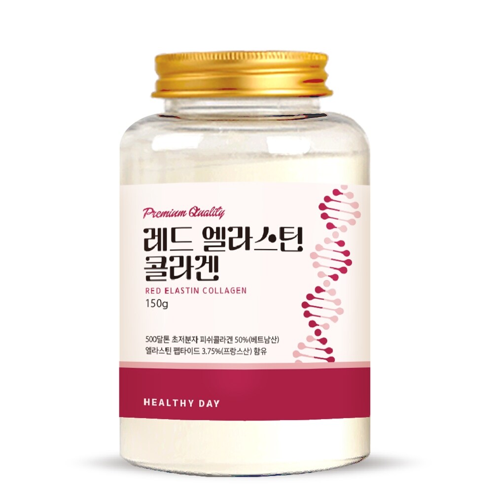 [<b>더리얼</b>] 레드 엘라스틴 <b>콜라겐</b> 분말 150g  1박스