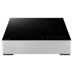 쿠첸 IH 3구 인덕션 CIR-PB331TOB2 150mm 스탠드 세트 방문설치  3400W 초고화력 FLEX모드 28종 안전장치 블랙글라스 전기레인지