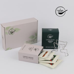 커핑그라운드 드립백 커피 5종 선물세트 6P 학원 대학교 유치원 판촉물 행사 이벤트 홍보 기업 주문제작 선물세트 가공식품 답례품 실속형 명절선물세트