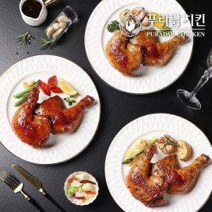 C) [푸라닭] TV쇼핑매진 통닭다리 구이 250g*14팩 벌크할인(매콤5+블랙5+파불... 6641468