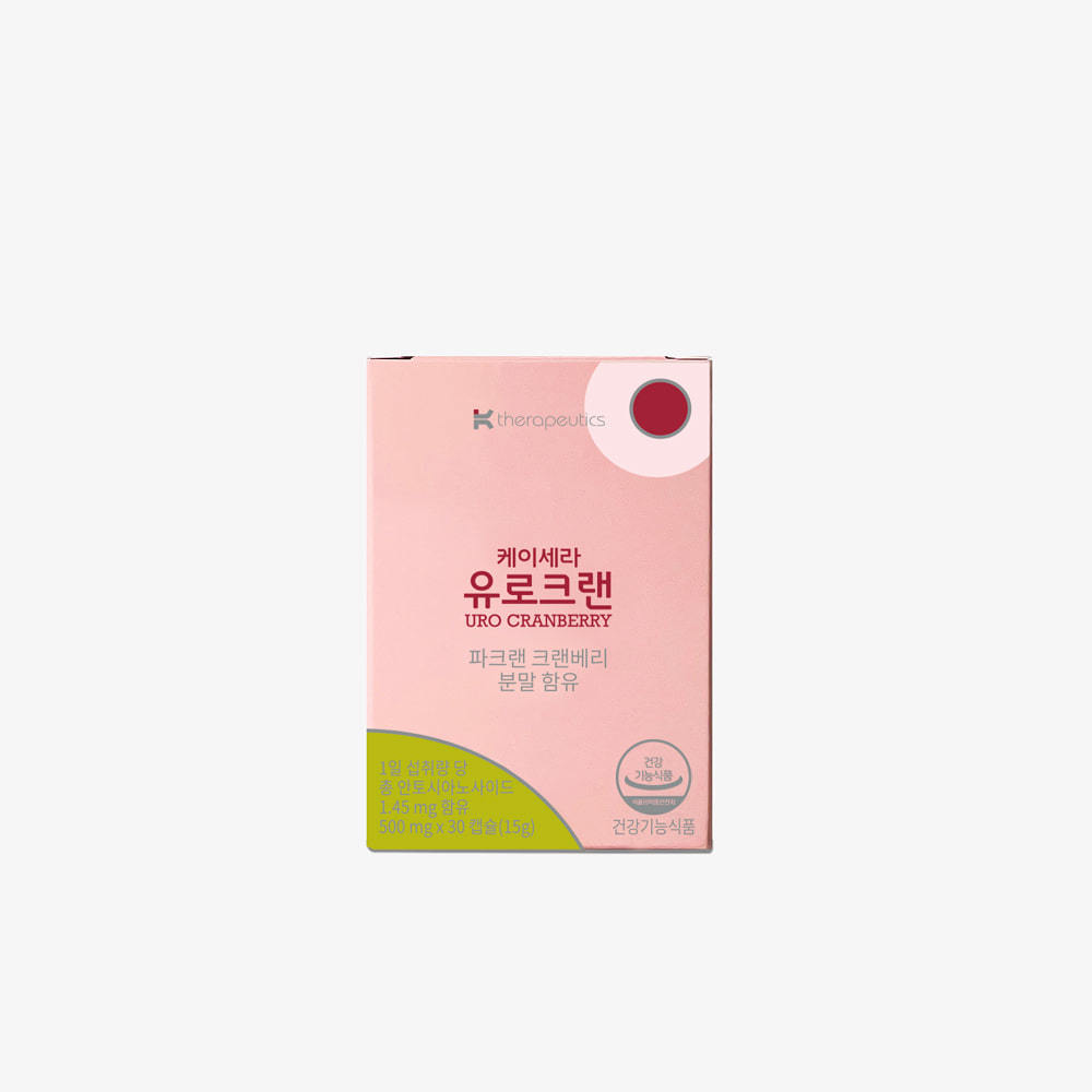 케이세라 유로크랜 파크랜 크랜베리 영양제 30캡슐 (15일분),케이세라퓨틱스