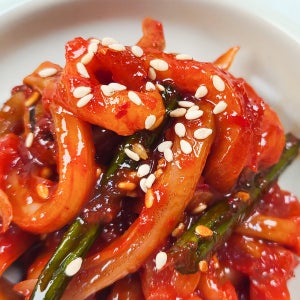 국내산 오징어로 만든 풍미가 살아있는 오징어젓 500g 3개