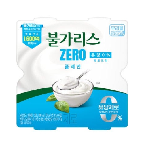 떠먹는 불가리스 제로 요거트 플레인 제품 이미지