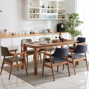 [디자이너스룸] 스칸디 노브 6인 식탁 세트 (안단테)