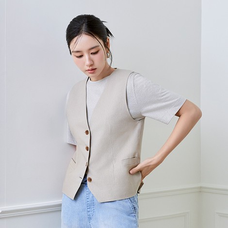 셀렙샵에디션 셀렙샵 에디션 25SS 프렌치린넨 블렌드 베스트