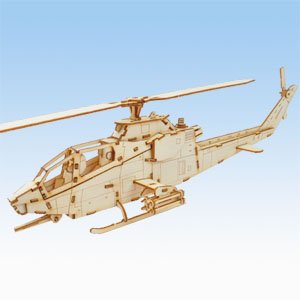 AH-1 코브라 헬기 나무조립키트