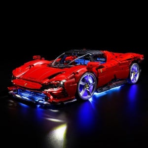 42143 페라리 데이토나 SP3 Yeabricks LED KIT(USB 전원 권장),(블럭 미포함)