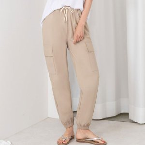 조거팬츠 카고바지 데일리 쿨링팬츠 여름바지 밴딩