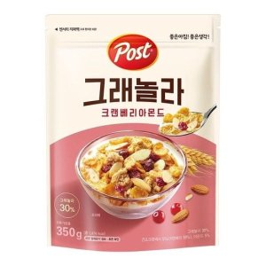 간식 그래놀라 크랜베리아몬드350gx10개