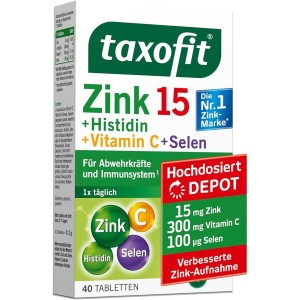 taxofit 탁소피트 아연 히스티딘 <b>비타민C</b> 40정