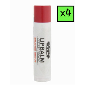 Thayers <b>슬리퍼리 엘름</b> 남성 오렌지 보습 립밤 4.25g Lip Balm 0.15 oz 4개