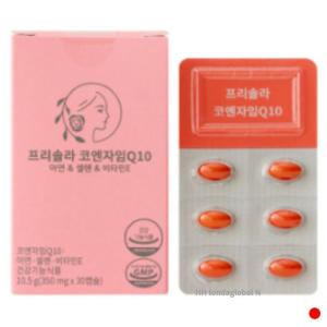 <b>프리솔라</b> <b>프리솔라</b> 코엔자임Q10 아연 <b>셀레늄</b> 비타민E 30캡슐