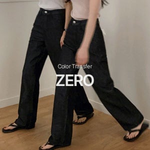 와이드팬츠 [6천장돌파/🥇BEST여름마데님🥇/이염ZERO❌][made] Better Jeans (No.210) 세미와이드 [2Types기본/롱(+5cm)] (썸머블랙) (봄/여