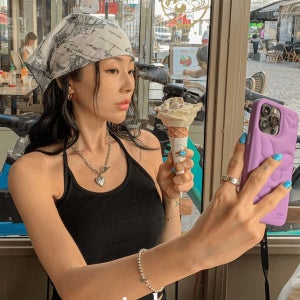 반다나/두건 [5천장돌파] 스토리 러브 두건 4color / 반다나 헤어 스카프 머리 삼각 봄 여름 겨울 휴양지룩 흠뻑쇼 페스티벌 여성