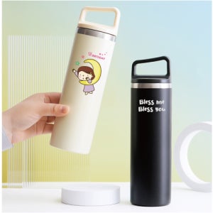 모카라떼 스텐 텀블러 500ML 판촉물 제작 전문~주방용품~텀블러(스텐)