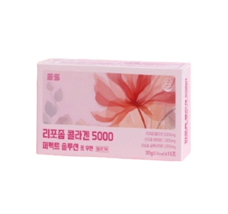 리포좀 콜라겐 5000 퍼펙트 솔루션 포 우먼 젤리스틱 20g x 15포, 4개